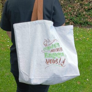 Sac shopping personnalisé